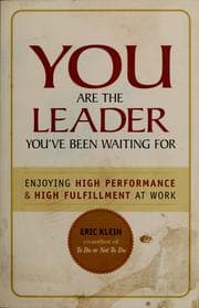 Tapa de You are the leader you've been waiting for