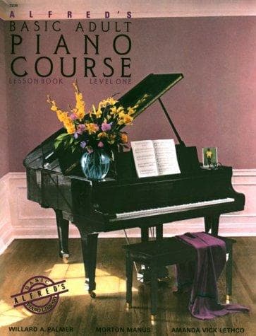 Tapa de Alfred's Basic Adult Piano Course