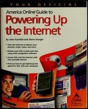 Tapa de Your official America Online guide to powering up the Internet