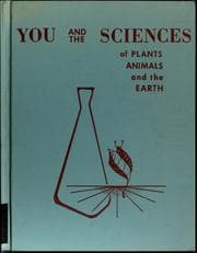 Tapa de You and the sciences of plants, animals, and the earth