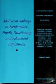 Tapa de Adolescent siblings in stepfamilies