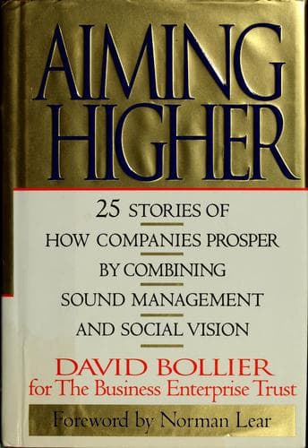 Tapa de Aiming higher