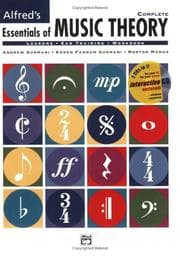 Tapa de Alfred's essentials of music theory