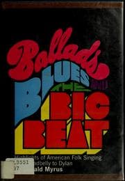 Tapa de Ballads, blues, and the big beat