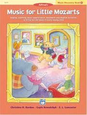 Tapa de Music for Little Mozarts Music Discovery Book, Bk 1