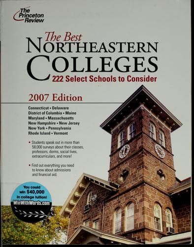 Tapa de The best Northeastern colleges