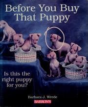 Tapa de Before you buy that puppy