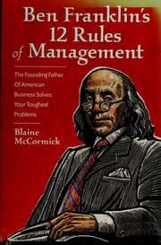 Tapa de Ben Franklin's 12 rules of management