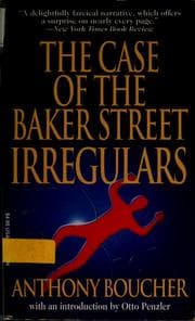 Tapa de The case of the Baker Street irregulars