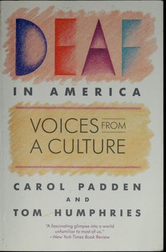 Tapa de Deaf in America