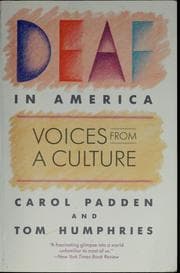 Tapa de Deaf in America