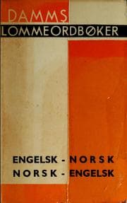 Tapa de Engelsk-Norsk, Norsk-Engelsk =
