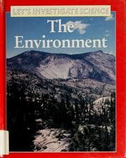 Tapa de The environment