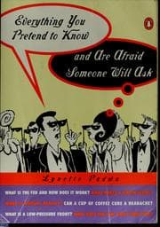 Tapa de Everything you pretend to know and are afraid someone will ask