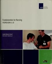 Tapa de Fundamentals for nursing