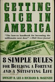 Tapa de Getting rich in America