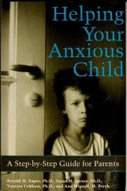 Tapa de Helping your anxious child