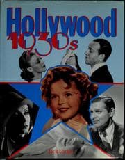 Tapa de Hollywood 1930s