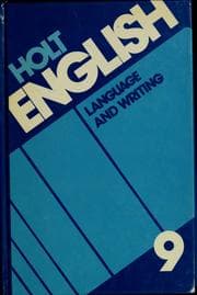 Tapa de Holt English