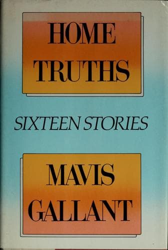 Tapa de Home truths
