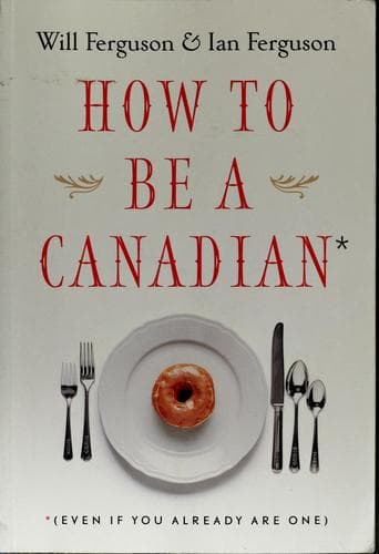 Tapa de How to be a Canadian