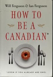Tapa de How to be a Canadian