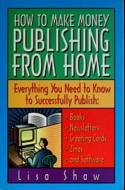Tapa de How to make money publishing from home