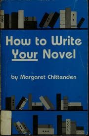 Tapa de How to write your novel