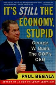 Tapa de It's still the economy, stupid