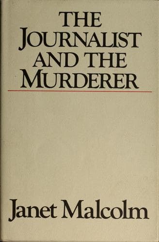 Tapa de The journalist and the murderer