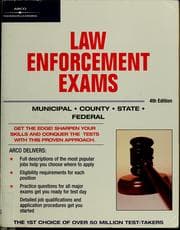 Tapa de Law enforcement exams