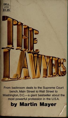Tapa de The lawyers