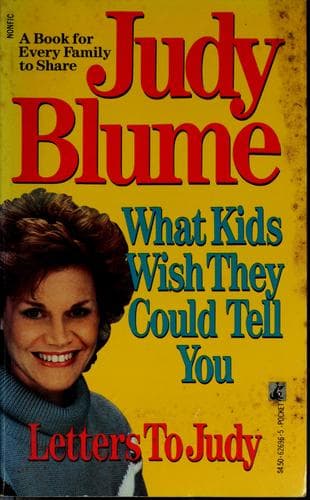 Tapa de Letters to Judy