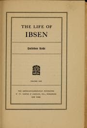 Tapa de The life of Ibsen