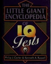 Tapa de The Little Giant Encyclopedia of IQ Tests