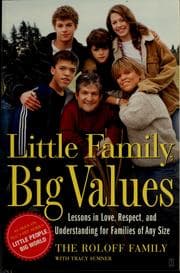 Tapa de Little family, big values