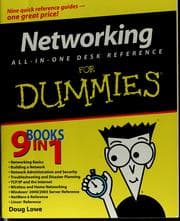 Tapa de Networking all-in-one desk reference for dummies