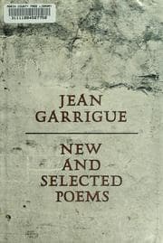 Tapa de New and selected poems
