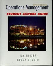 Tapa de Operations management