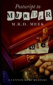 Tapa de Postscript to murder