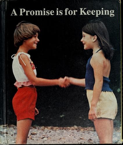 Tapa de A promise is for keeping