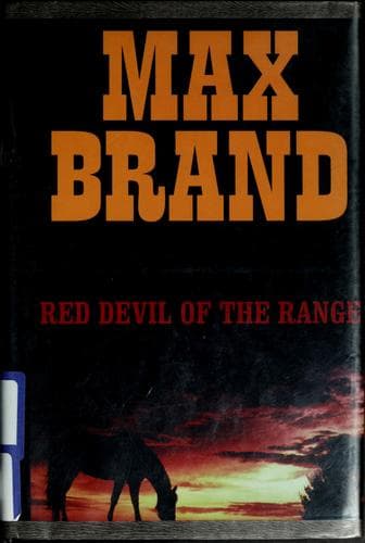 Tapa de Red devil of the range