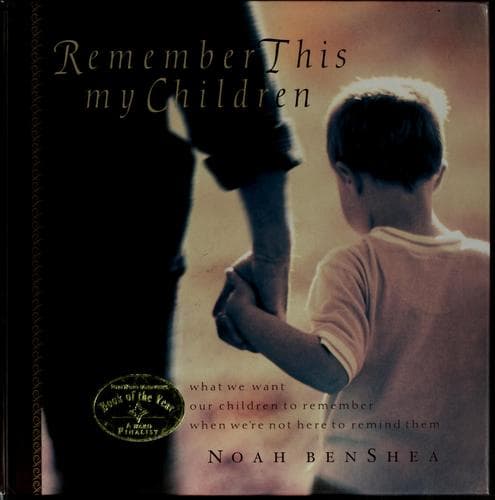 Tapa de Remember this my children