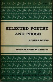 Tapa de Selected poetry and prose