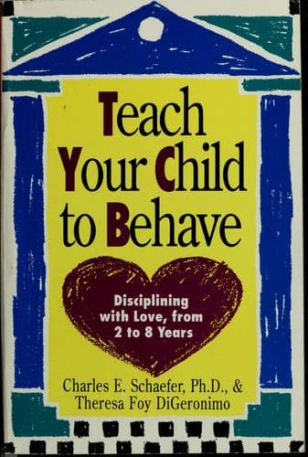 Tapa de Teach your child to behave
