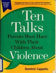 Tapa de Ten talks parents must have with their children about violence