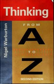 Tapa de Thinking from A to Z