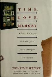 Tapa de Time, love, memory