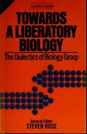 Tapa de Towards a liberatory biology