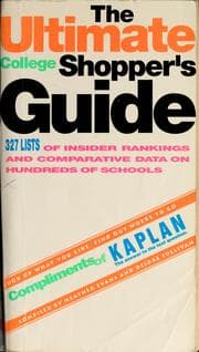 Tapa de The ultimate college shopper's guide